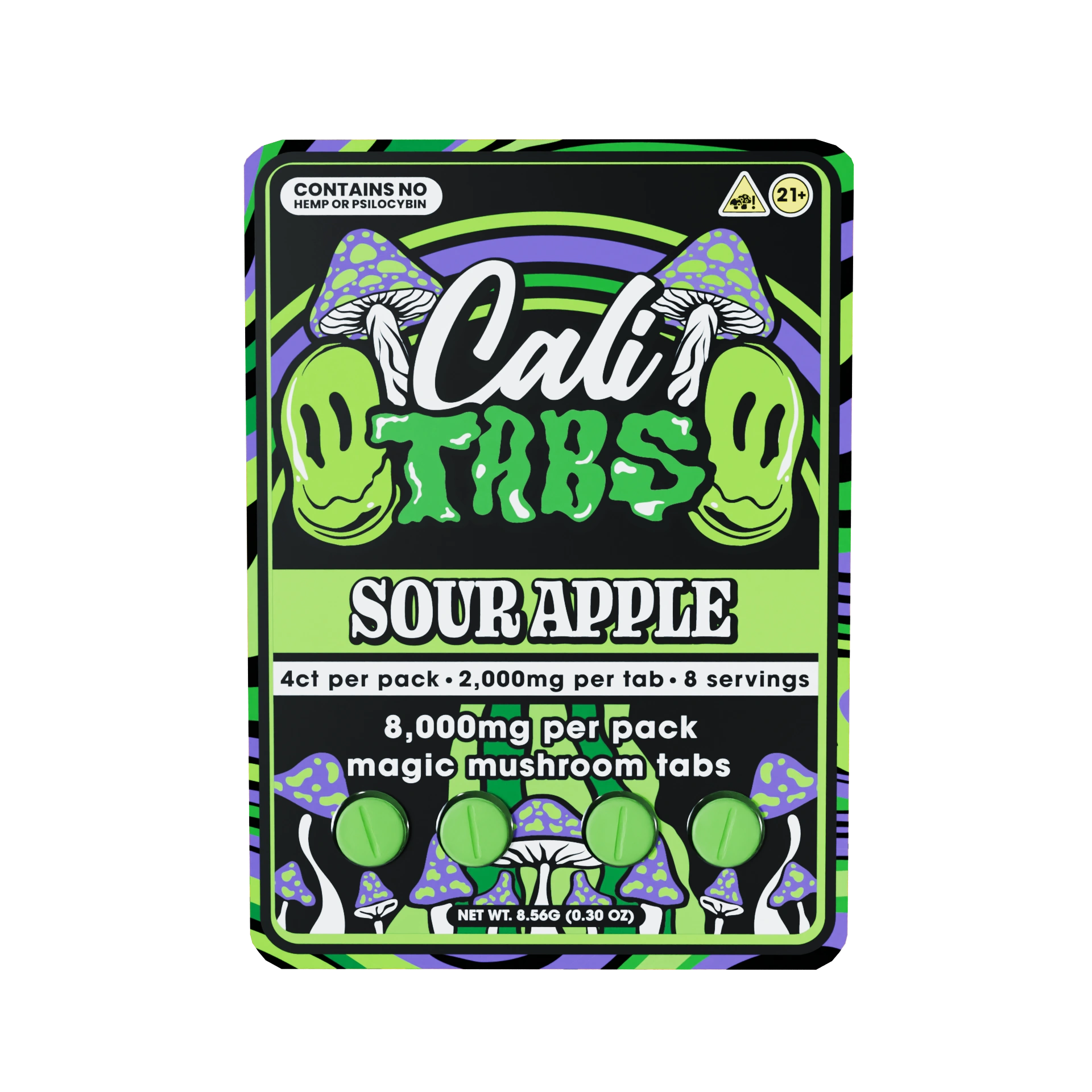 Cali Tabs - 8G Tab - Sour Apple