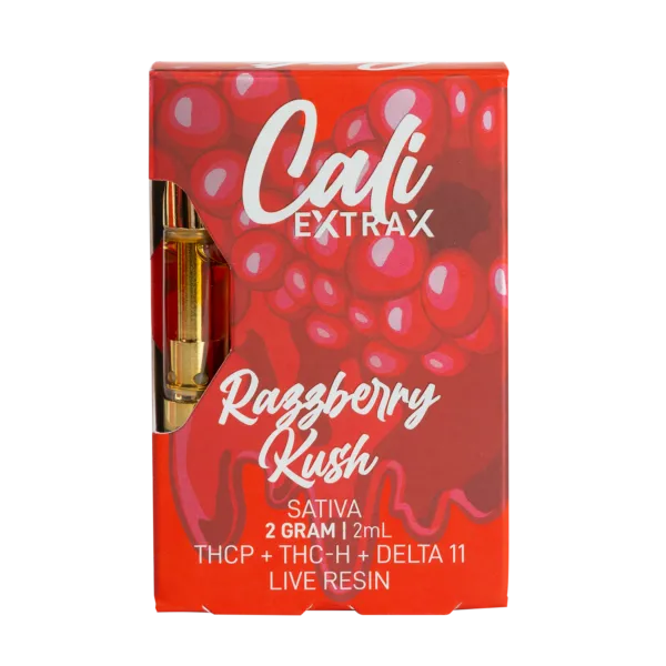 Cali Extrax Live Resin Raspberry Rush - Delta 8 | Cali Extrax