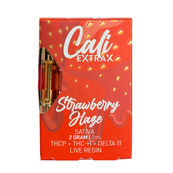 Cali Extrax Live Resin Stawberry Haze - Delta 8 | Cali Extrax