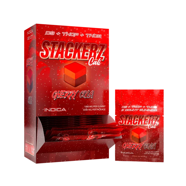 STACKERZ CHERRY COLA DISPLAY SINGLE RENDER - Delta 8 | Cali Extrax