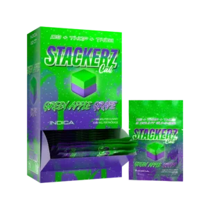 Green Apple - Grape Stackerz Gummies Party Packs - 20ct