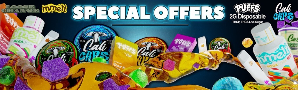 Special Offers Banner - Delta 8 | Cali Extrax