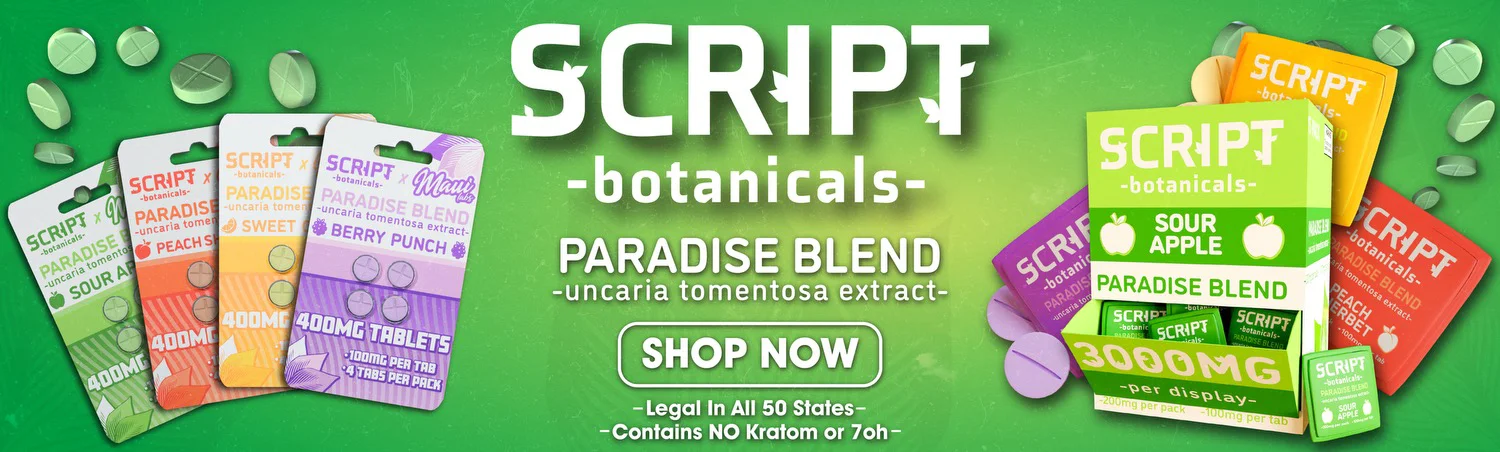 4512script botanical web banner blisters sachets - Delta 8 | Cali Extrax